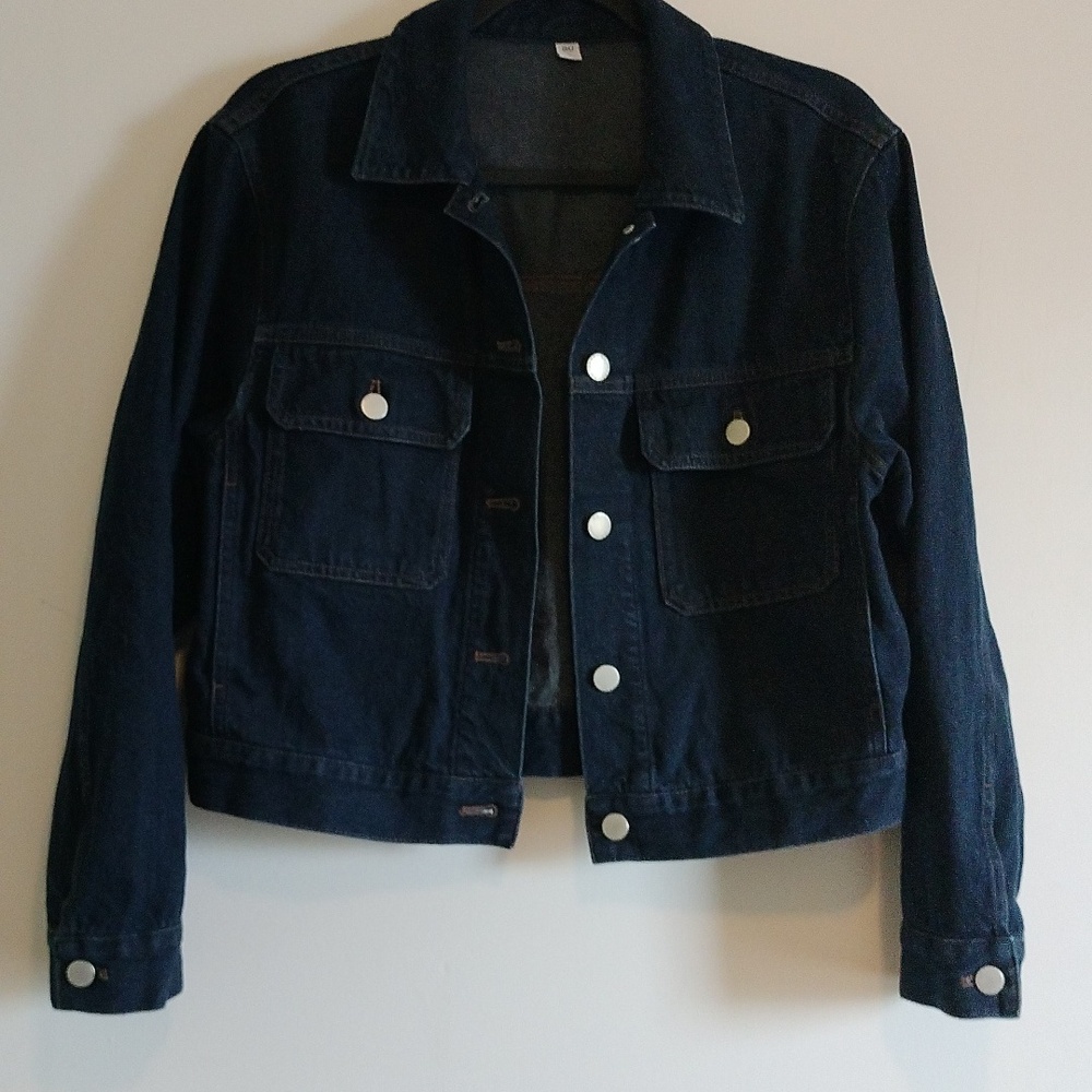 GU Denim Blouson Jacket Size M